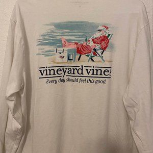 vineyard vines christmas long sleeve tshirt